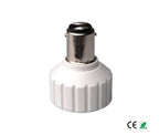2pcs BA15D To Gu10 Light Socket Adapter CE Rohs Porcelain B15 BAY15D To Gu10 LED Spotlight Lampholder Converter