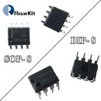 10/20/30PCS New NE555 NE555P NE555N 555 Timers DIP-8 8 Pin DIP Sockets /SOP-8 SMD NE555DR IC