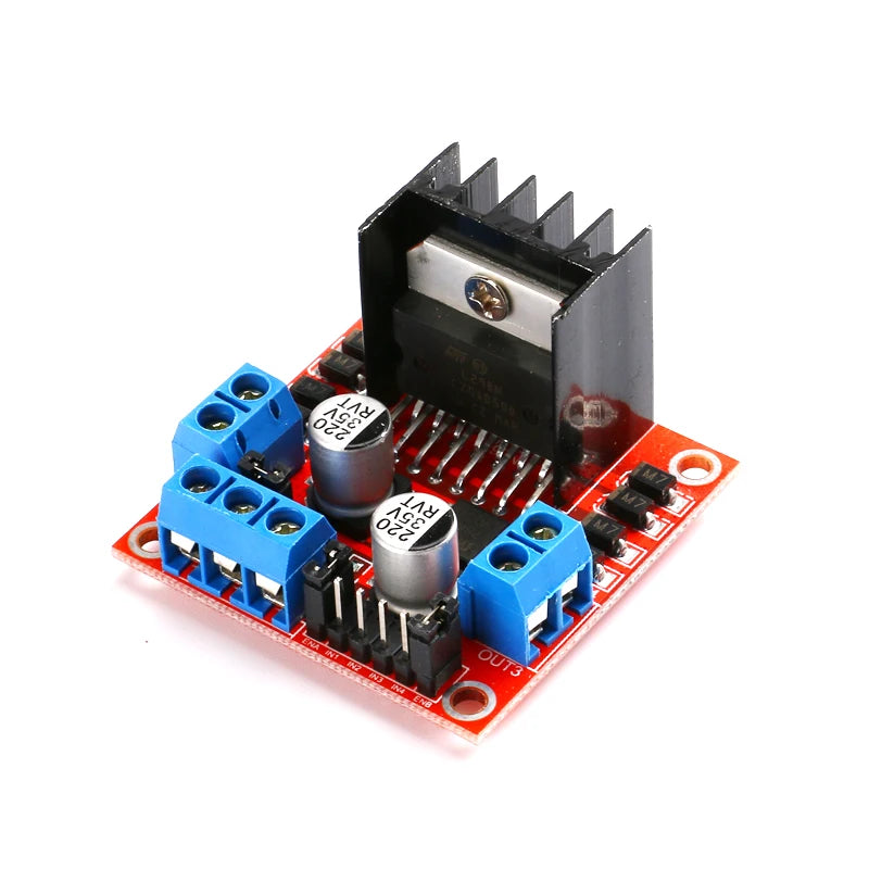 1Pc-10Pcs L298N A3967 DC Stepper Motor Driver Module four-way Controller Board L298 PWM Speed Dual H Bridge Smart Car Robot