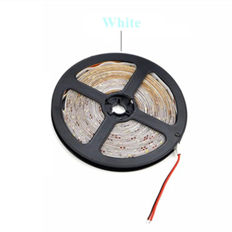 20 Pieces DC12V SMD 2835 3528 5m 270 300 LED IP65 Waterproof Epoxy LED Strip string Flexible led RGB Strip tape light lighting