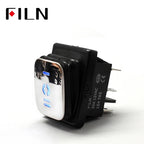 on off on KCD4 IP67 Waterproof Sealed Rocker Switch 3 Way 6 Pins Heavy Duty DPDT Switch Momentary on 30A 250v 12V 220V with Lamp