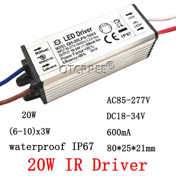 High Power LED 3535 Chip 730nm 850nm 940nm IR LED Infrared 10W 20W 30W 50W 850 nm 940 nm Emitter Light Lamp LED Diode