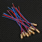 5pcs Laser Diode 650nm 6mm 3/5V 5 Million Watt Adjustable Laser Dot Module Red Copper Head Laser Woodworking Tools