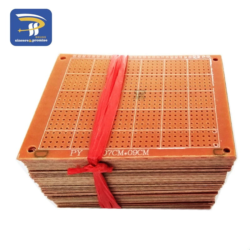 7x9cm 7*9cm Single Side Prototype 7x9 2.54mm PCB Breadboard Universal Board Experimental Bakelite Copper Plate Circuirt Board
