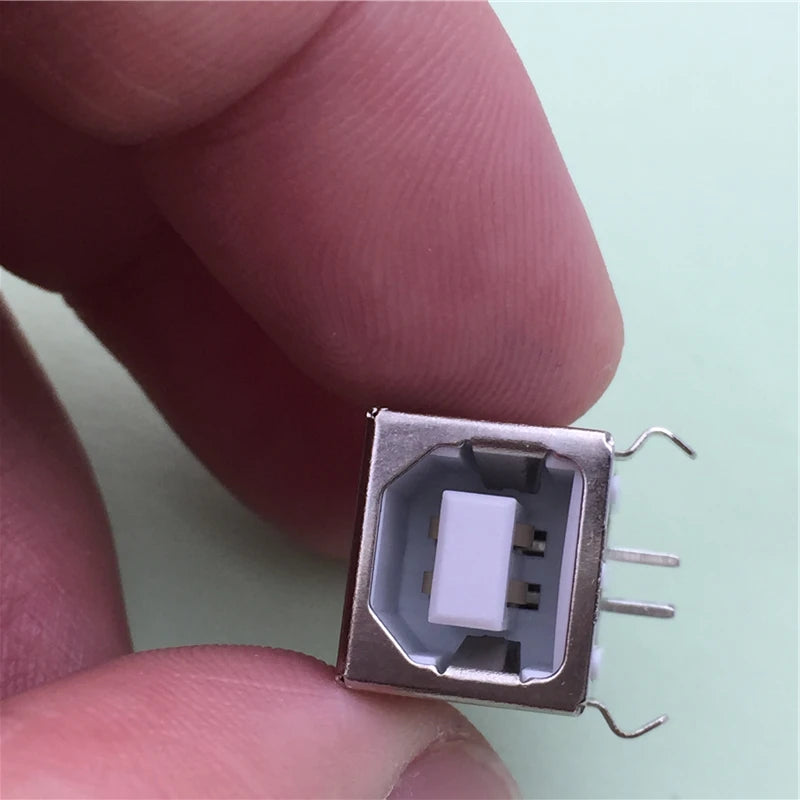 10pcs/lot USB B Type Female Socket Connector G45 for Printer Data Interface