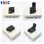 BGA48 BGA63 BGA64 BGA153 BGA169 EMMC SOP44 TSOP48 Adapter Socket MX29GL640 S29GL064N For RT809H USB emmc nand Flash Programmer