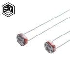 20PCS  LDR Photo Light Sensitive Resistor Photoelectric Photoresistor 5528 GL5528 5537 5506 5516 5539 5549 For Arduino