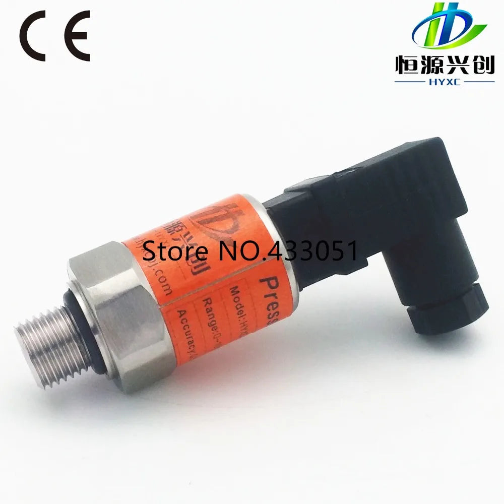 Pressure Transmitter -1~0~10bar/16bar/6bar/25bar, 10-30VDC, G1/4, 4-20mA Output, 0.5%, Pressure Transducer Sensor