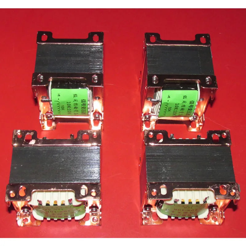 10K: 10K audio signal transformer, interstage transformer can pass 35 mA signal current PT-45, frequency response 20-22KHZ