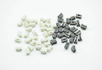 50pcs 3*6*4.3/4.5/5mm Panel PCB Momentary Tactile Tact Push Button Micro Switch 2 Pin DIP Light Touch Keys Keyboard black/White