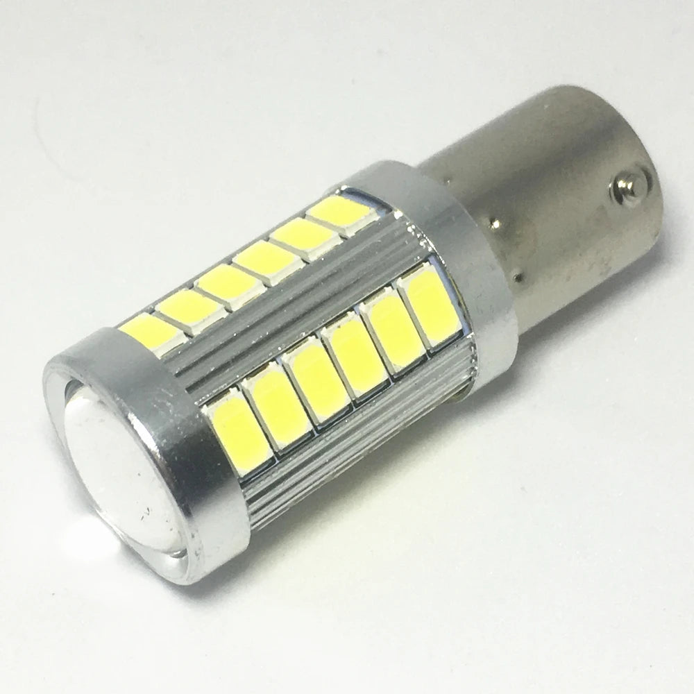 1pcs 1156 ba15s P21W led 5630 5730 smd Car Tail Bulb Brake Lights auto Reverse Lamp Daytime Running Light red white yellow