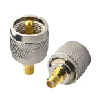 2PCS RF Coaxial Coax SMA UHF N BNC Adapter Connectivity Kit SMA to N SMA to BNC UHF to N WiFi Antenna Extension Connector