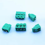 50pcs 2P 3P 300V/30A 22-10AWG 6.35/7.62/9.5mm 7620-7.62 635-6.35 950-9.5 Reputed CE UL PCB Screw Wire Terminal Block Connector