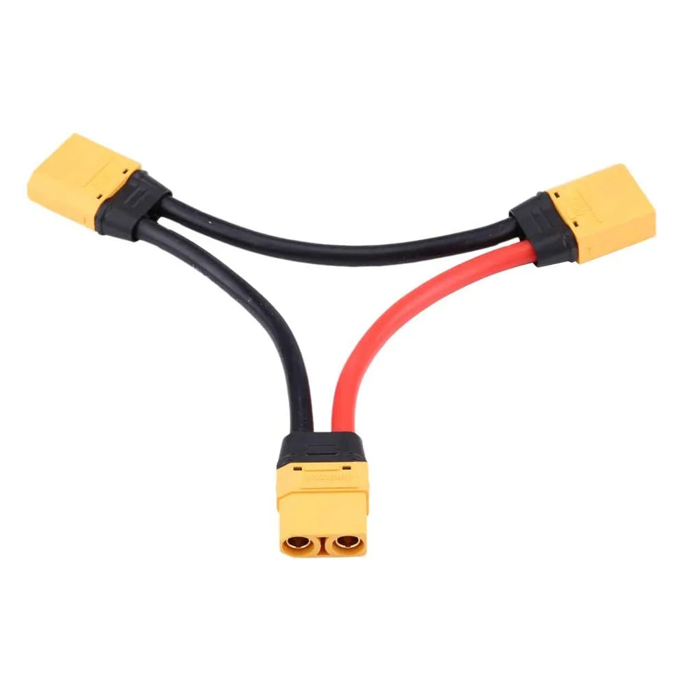 AMASS XT60 T Deans EC5 Tamiya XT90 EC3  XT150 Connector Deans Plug Silicone cable  Wiring Parallel Series for RC Lipo Battery