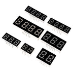 5Pcs 0.28 Inch Digital Tube LED Display 1Bit 2Bit 3Bit 4Bit Display Common Anode / Cathode 0.28"/0.36"/0.4"/0.56" 7 Segment Red
