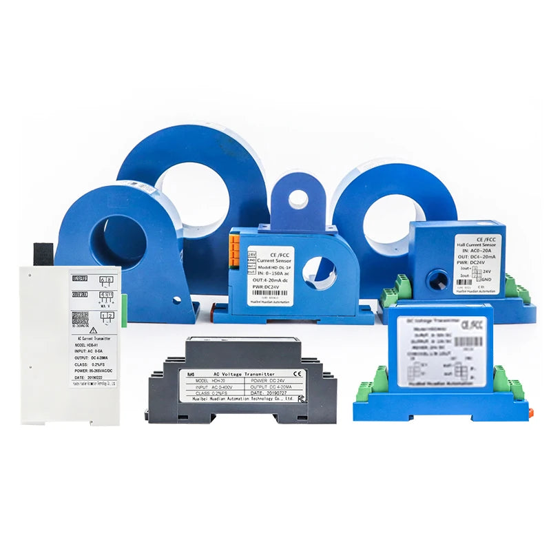 single phase AC current transducer / 0-5A / 4-20mA isolated modules / 0-10A voltage transducer