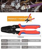 SH1.0/ZH1.5/PH2.0/XH2.54/SM2.54/2510/VH3.96/5557/5559 Molex Tyco JST Spade Terminals Pliers YE-12MB/20MB Crimping Tools YEFYM