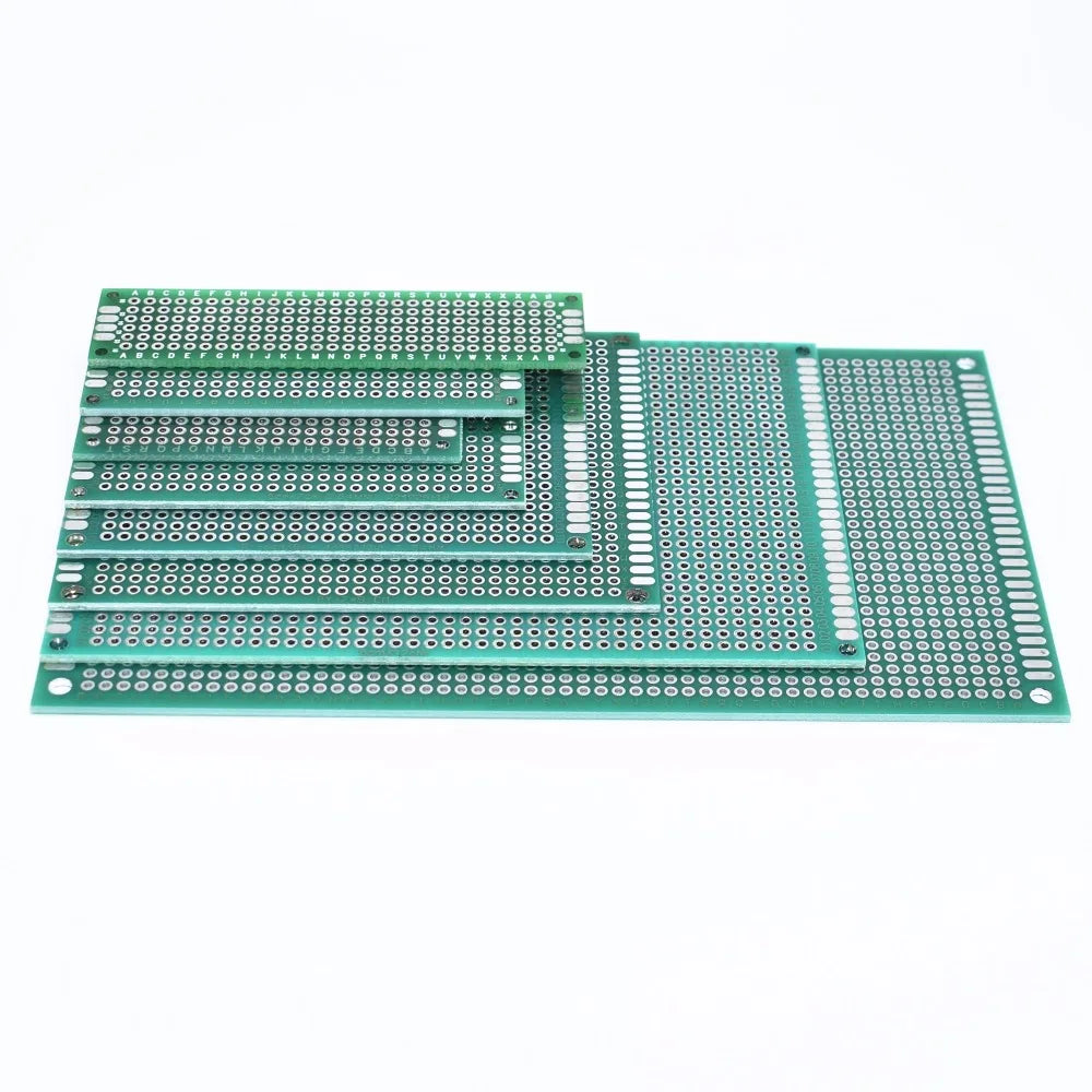 9x15 8x12 7x9 6x8 5x7 4x6 3x7 2x8 cm Double Side Prototype Diy Universal Printed Circuit PCB Board Protoboard For DIY
