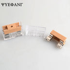 5PCS 5*20mm Glass Fuse Holder Transparent Holder with Transparent Cover Fuse Blocks 5x20mm Insurance Header 250V