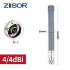 Outdoor 2.4GHz 5.8GHz Wifi Antenna Dual Band N Male Fiberglass 5G Antennas Wifi Extender for Hotspot 2.4 GHz Router