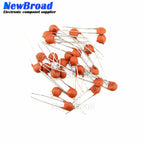 200 PCS 220pF/50V DIP-2 Ceramic Disc Capacitors 50V 220pF 1PF 2PF 3.3PF 4PF 5PF 8PF 10PF 12PF 15PF 51PF 102PF 224PF 331PF 473PF