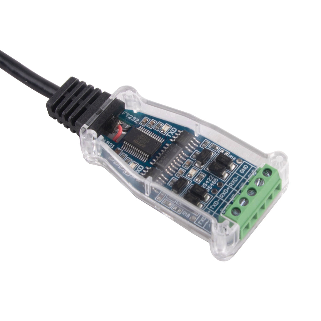 FTDI CH340 USB to RS485 Serial Terminal Block Adapter Communication Cable