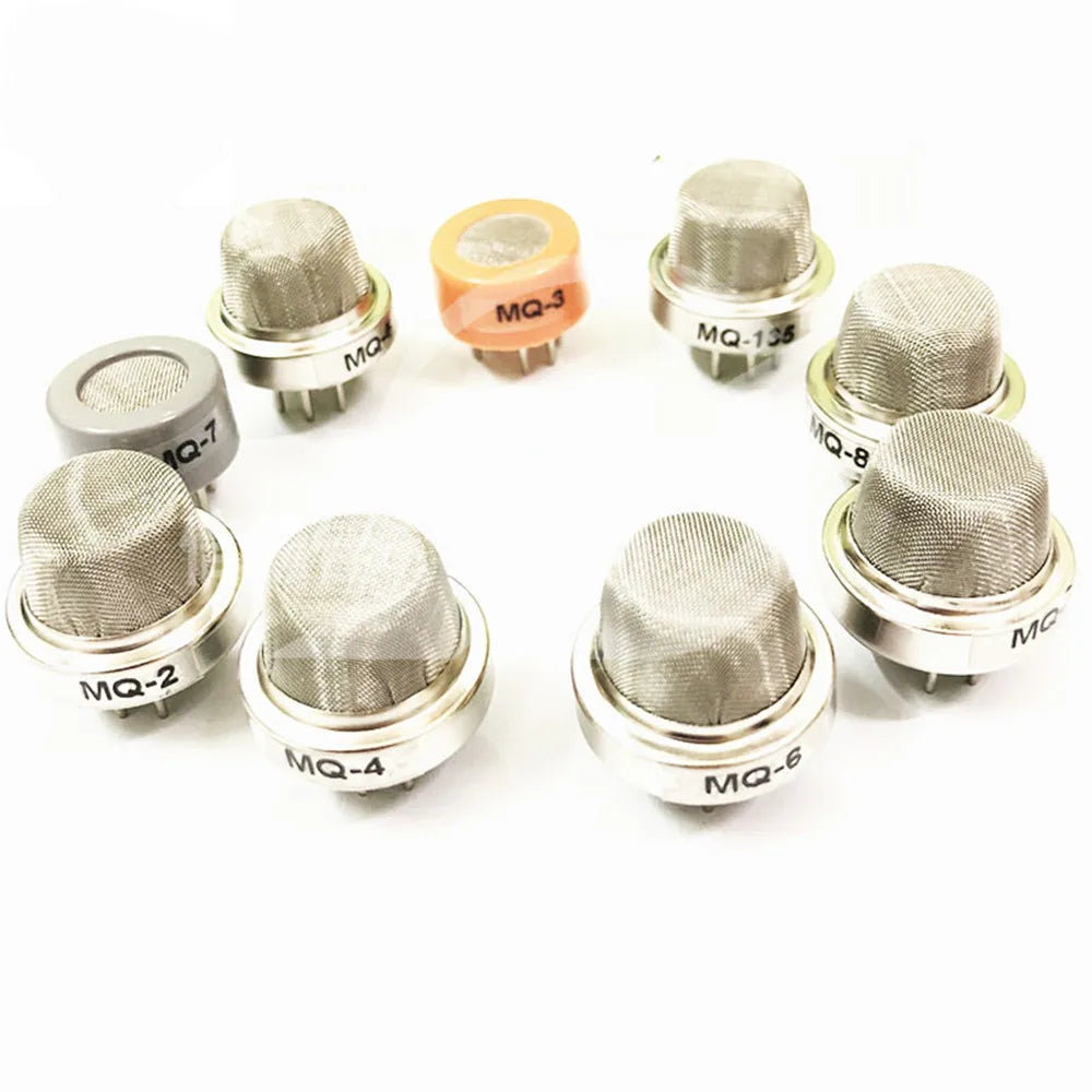 1PCS MQ-2 MQ-3 MQ-4 MQ-5 MQ-6 MQ-7 MQ-8 MQ-9 MQ-135 Probe Sensor