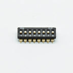 5pcs  KM-2P/3P/4P 5P 6P/8P 2.54mm chip DIP switch  gold-plated feet black SMD chip