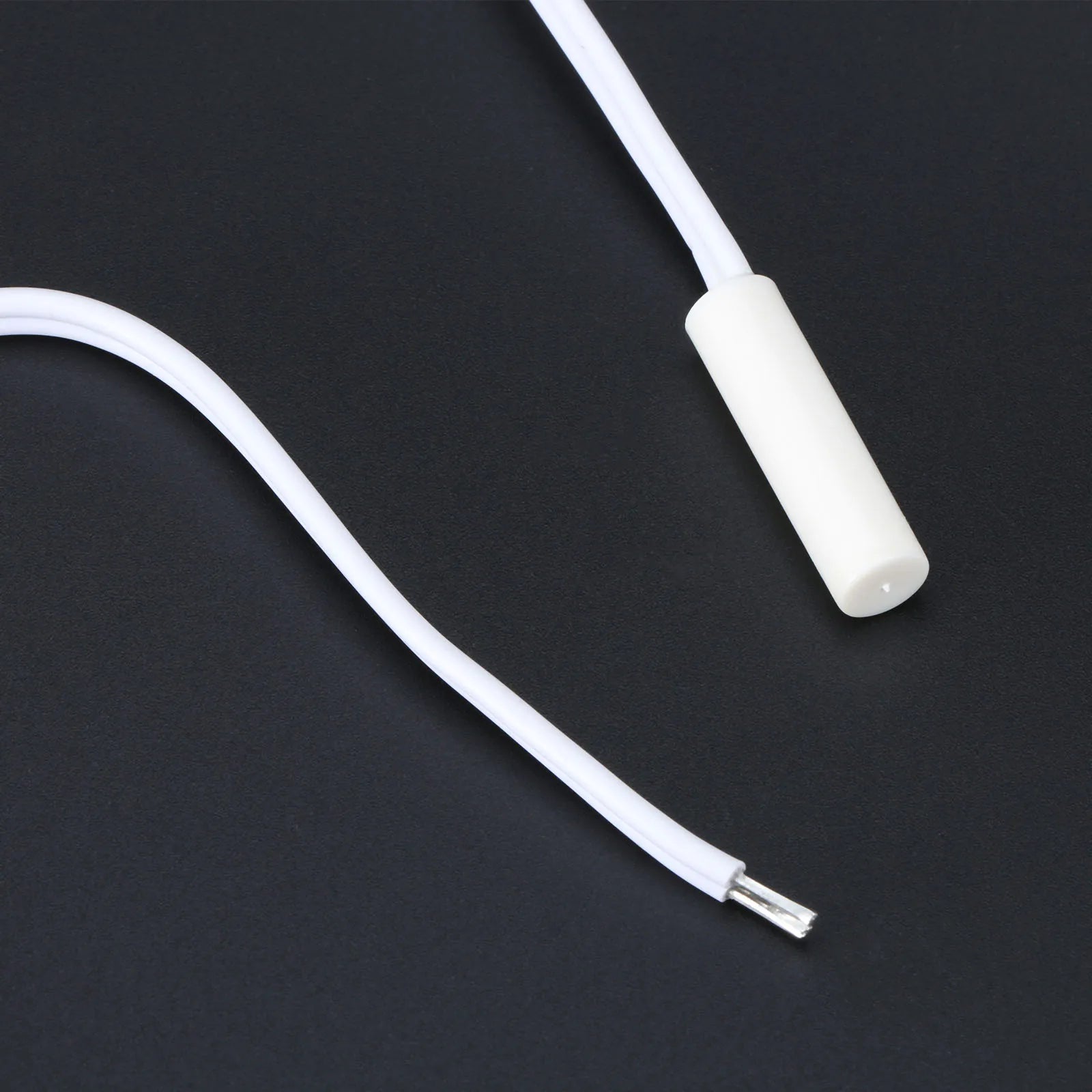 1pc WR55X10025 Temperature Sensor with Line (Thermistor) for General Electric Refrigerator Replacement of Original Parts