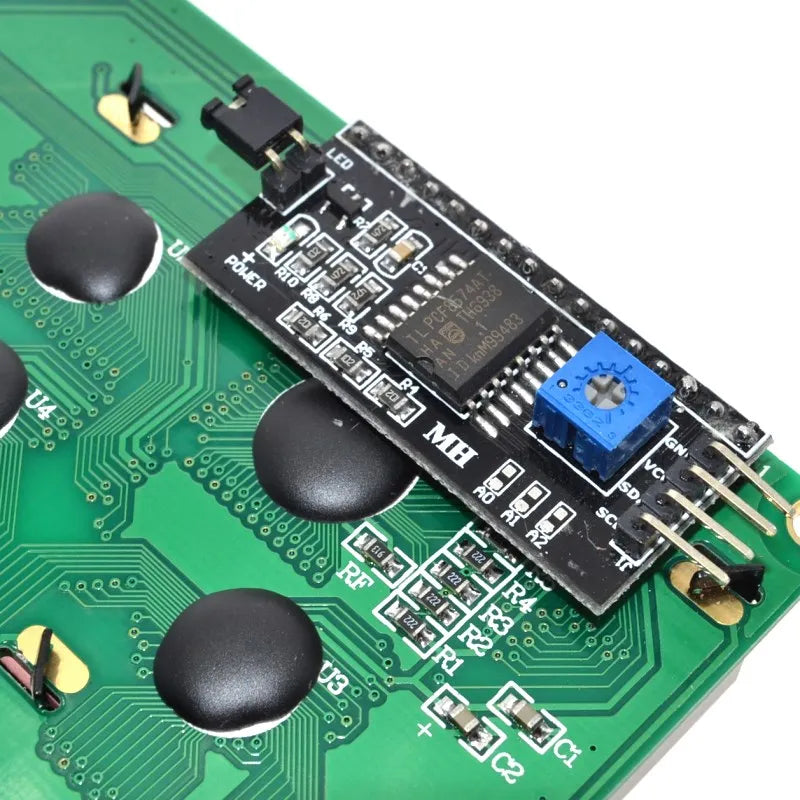LIZAO 20X4 LCD2004 LCD Module IIC/I2C/TWI Serial Port Blue Green Backlight Display for Arduino UNO R3 MEGA2560
