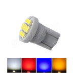 20pcs DC AC 6V 6.3V T10 W5W 194 168 #555 Non Polar Pinball Machine LED Light Bulb No Ghosting Car Interior Lamp 8SMD 1206 DC6V