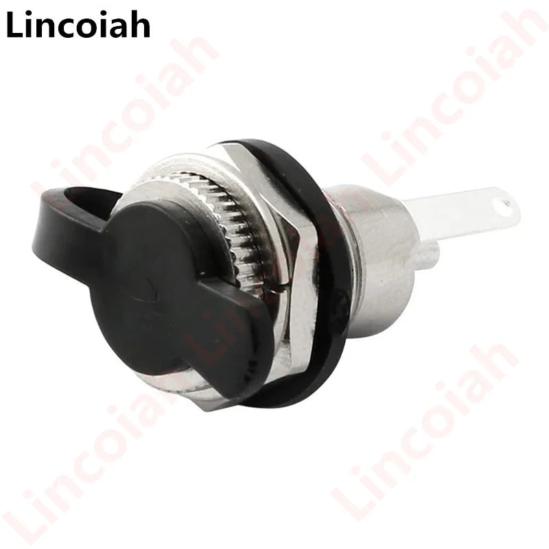5Pcs/Set DC099 5.5 mm x 2.1mm DC Power Jack Socket Female Panel Mount Connector metal 5.5*2.1