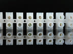 Plastic Terminal Block Wire Connector 5A 10A Dual Row 12 Positions Screw Terminal Block Cable Connector Electric Barrier Strip