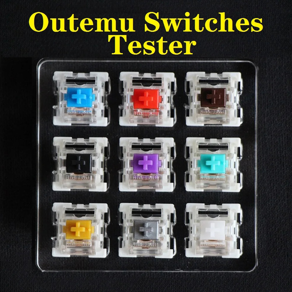 Outemu Switch Mechanical Keyboard Switch 3Pin Clicky Linear Tactile Silent Switches RGB LED SMD Gaming Compatible With MX Switch