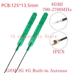 5PCS 2.4Ghz 4G 5G WIFI Internal Antenna FPC PCB 5dBi 8dBi IPX Connector Solder Omni Buletooth Antenna 3dBi IEEE b/g/n WLAN