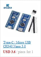 1~5PCS EGBO INA219 I2C Zero Drift Bi-directional Current Power Supply Sensor Breakout Monitoring Module