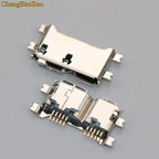 ChengHaoRan 1pcs Micro USB 3.0 Jack 10pin Female Sockect Tail Charging Port Mobile Hard Disk Interface Micro Connector