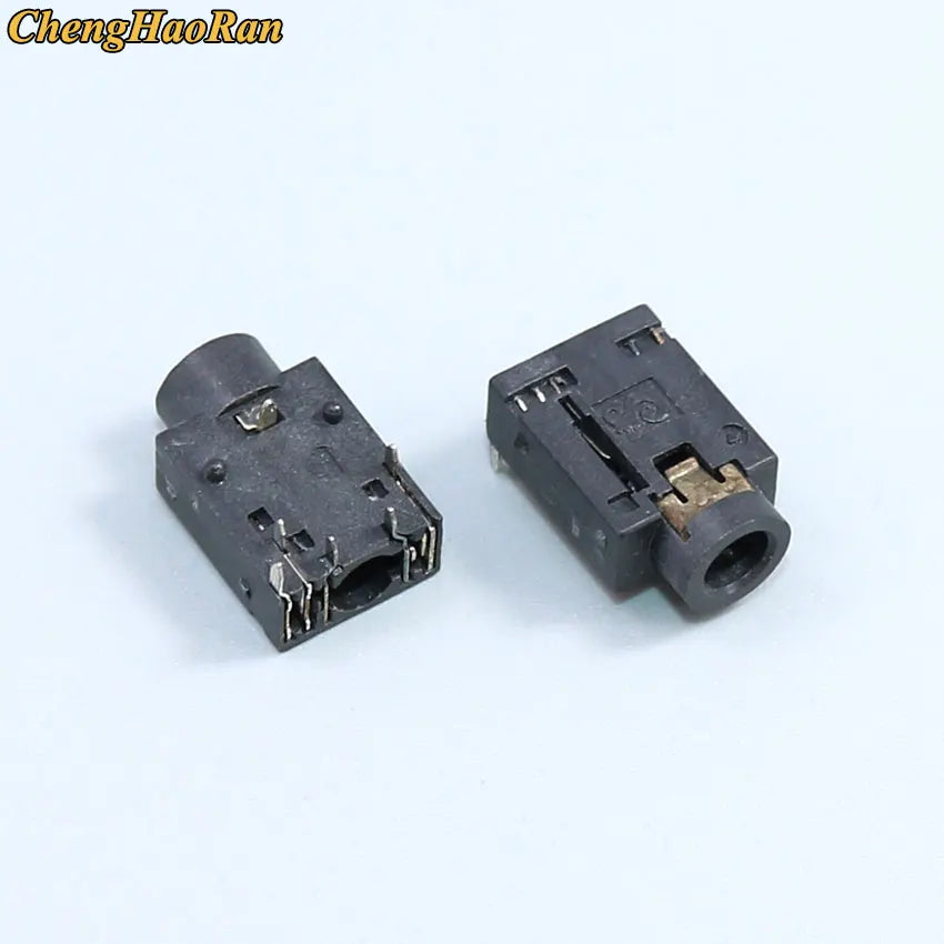 PJ Series 3.5mm Stereo Female Socket with Screw Audio Headphone Jack 3P Vertical Double Channel Connector 393 358 313 306（1-20）
