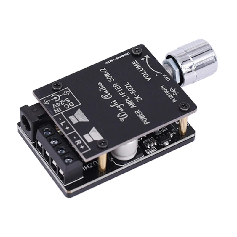 2*100W Bluetooth 5.0 TPA3116D2 Audio Power Amplifier Stereo HiFi Class D Digital TPA3116 Home Theater AUX Mini Music AMP