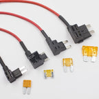 4PCS Car Vehicle Circuit Fuse Tap Adapter Blade Standard Low Profit Mini Micro ATM ATC APM Add-A-Circuit Holder 12-24v