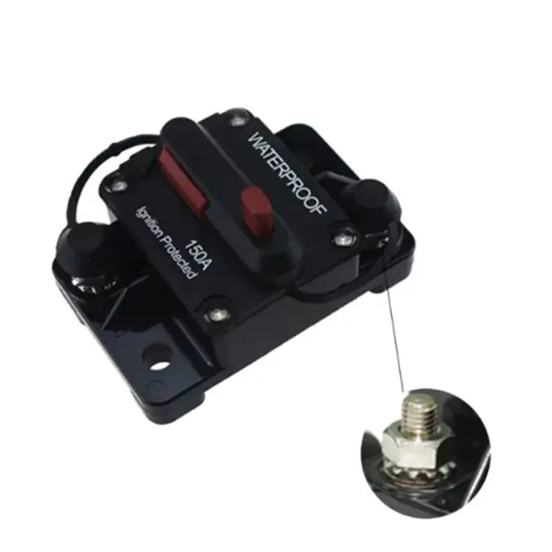 Brand 30A 40A 50A 60A 70A 80A 100A 120A 150A 200A 250A 300A AMP Circuit Breaker Fuse Reset 12-48V DC Car Boat Auto Waterproof