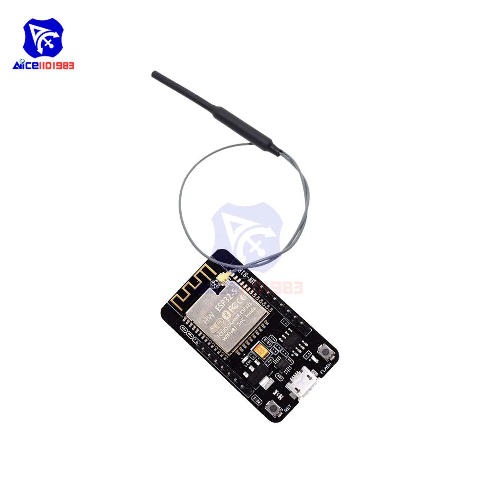 Diymore ESP32-CAM-MB CH340G USB Serial ESP32-S Wireless WiFi Bluetooth OV2640 2MP Camera Support Photo/Video Antenna for Arduino
