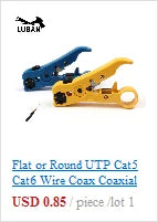 Network Ethernet Cable Tester RJ45 Kit Crimper Crimping Tool Punch Down RJ11 Cat5 Cat6 Wire Line Detector 8P8C