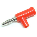 5/10Pcs 4mm Stackable Banana Plug Screw Type Connector Nickel Plated for Speaker & Multimeter No Welding Required