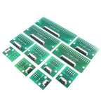 2 Pcs FPC FFC Cable 4 6 8 10 12 15 20 24 30 40 50 60 PIN 0.5 Mm Cable PCB Adapter to 2.54 Mm 1 Inch Pitch Through Hole PCB