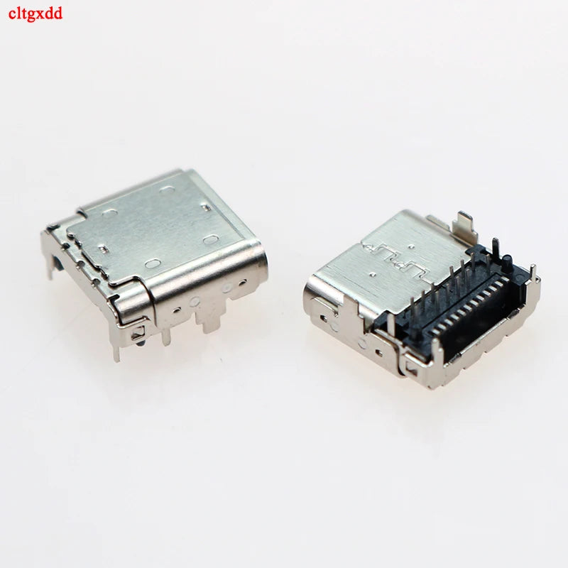 2piece 12Pin SMT Socket Connector Micro USB Type C 3.1 Female Placement SMD DIP PCB Design DIY High Current Charging
