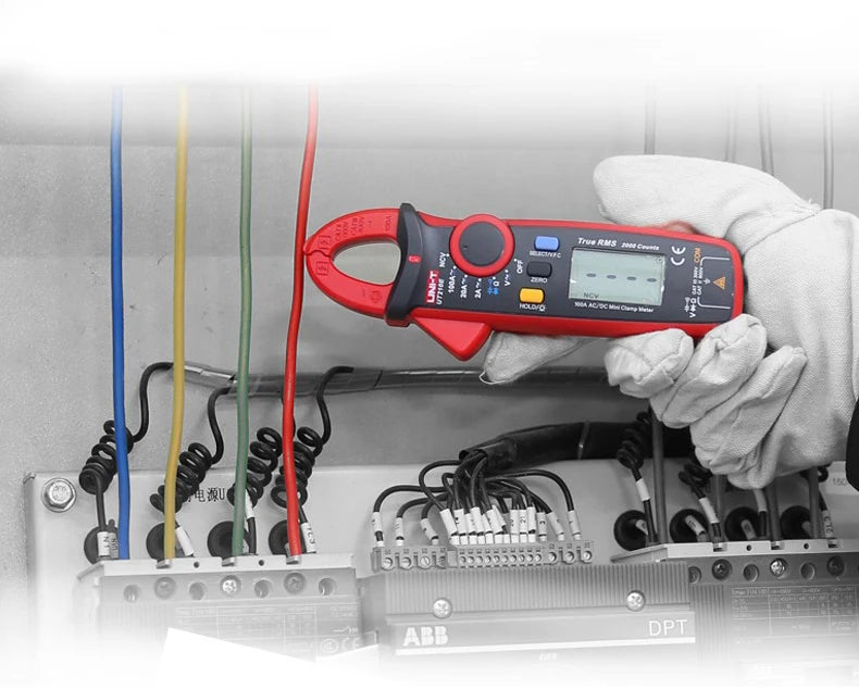 UNI-T Clamp Meter Digital UT210E UT210D AC Current Mini Clamp Multimeter True RMS Pliers Ammeter UT210C Auto Range