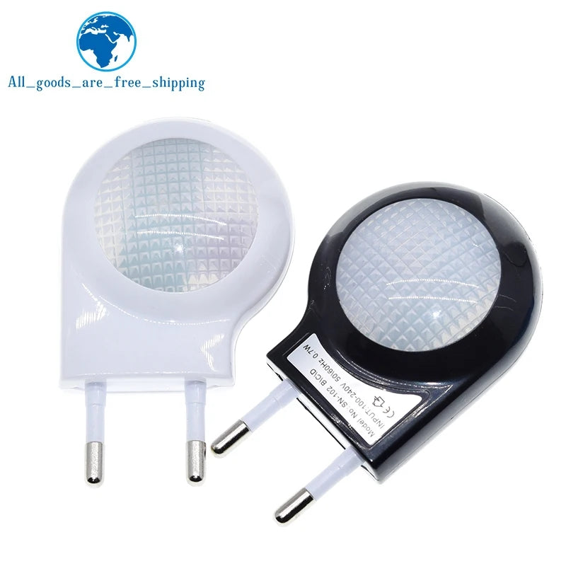 1/3pcs Mini Led Snail Night Light Auto Night Lamp Built-in Light Sensor Control Light Wall Lamp For Baby Kids Bedroom EU Plug