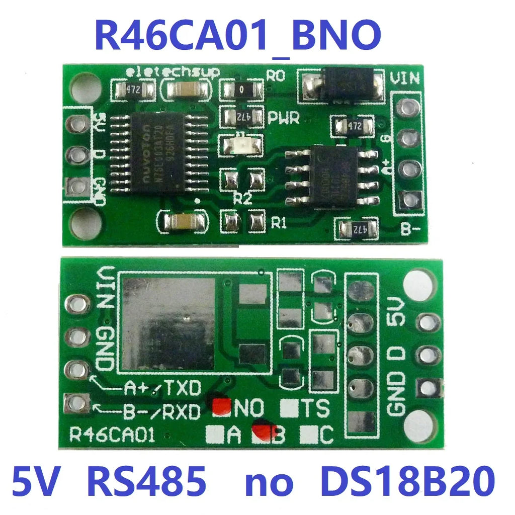 DC 3.7-25V DS18B20 RS485 RS232 TTL Modbus Rtu Temperature Sensor Remote acquisition monitor Digital Thermometer Module