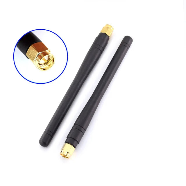 2PCS 868MHz 915MHz Antenna 3dbi SMA Male Connector GSM, GPRS Antena Outdoor Signal Repeater Antenne Waterproof  Glue Rod Antenna